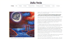 Desktop Screenshot of juliastein.net